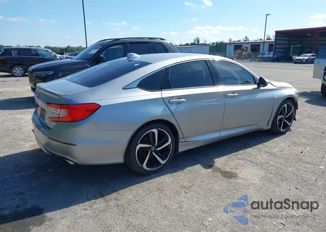 2018 Honda Accord Sport из США, поврежденный, VIN 1HGCV1F30JA097882